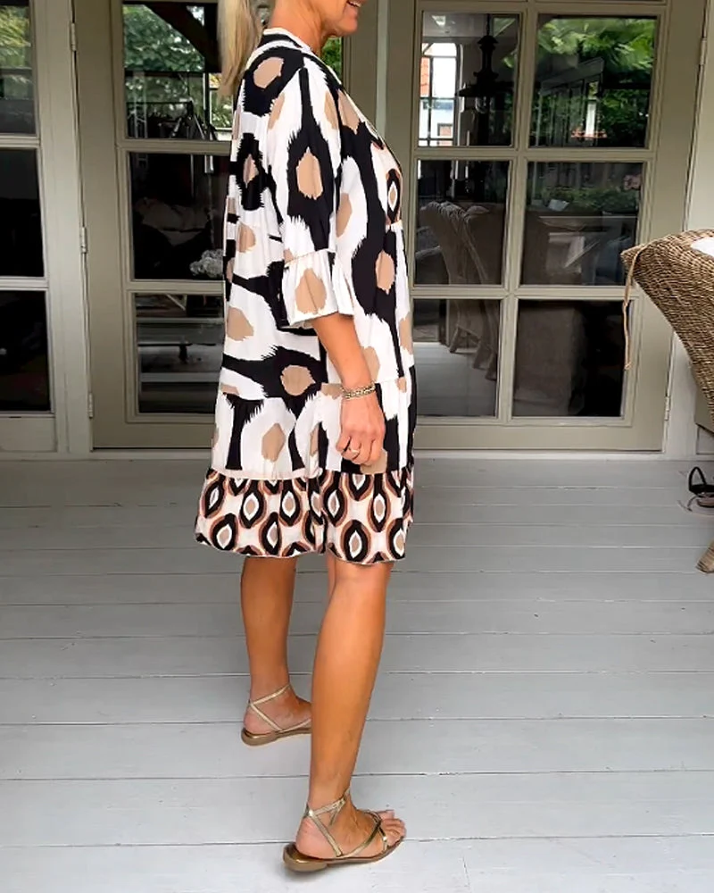 Ledana | Bedrucktes Kleid