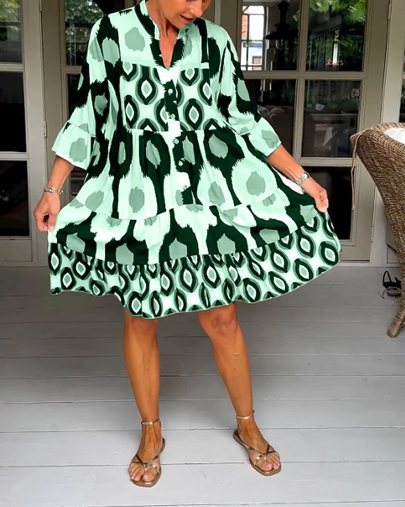 Ledana | Bedrucktes Kleid