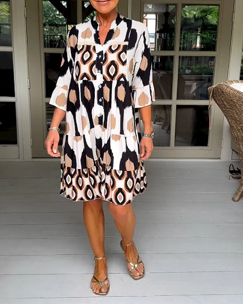 Ledana | Bedrucktes Kleid