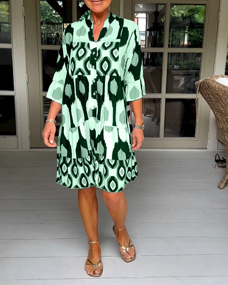 Ledana | Bedrucktes Kleid