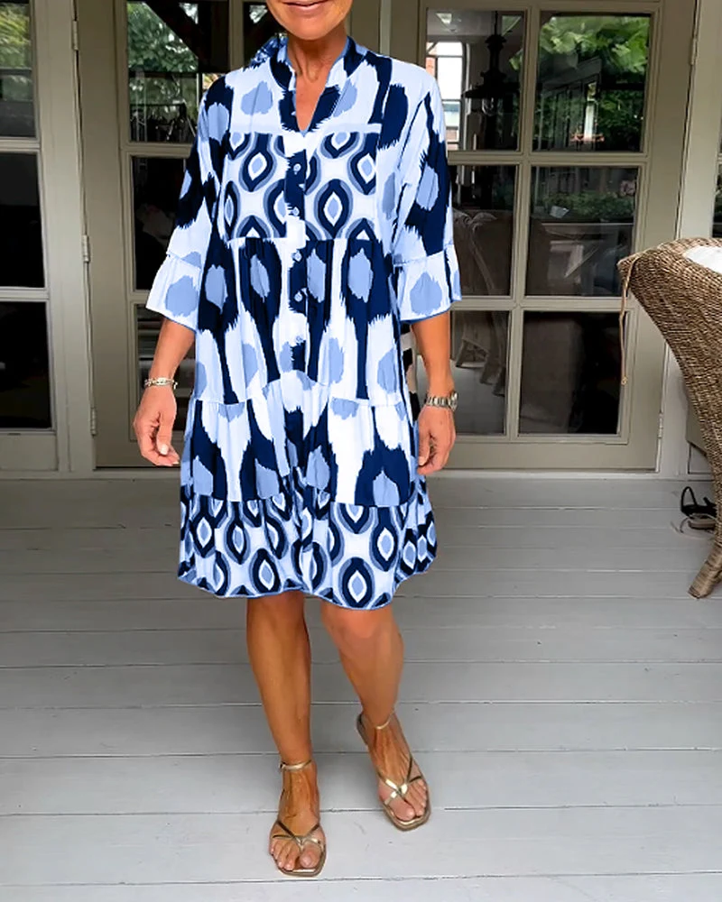 Ledana | Bedrucktes Kleid