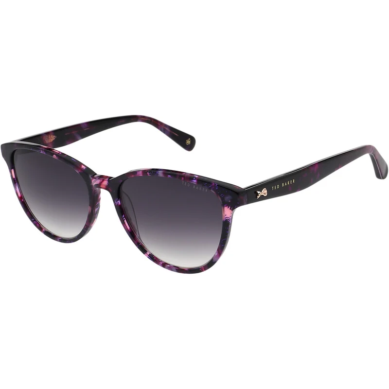 Ted Baker Flori Sonnenbrille | Dunkelvioletter Marmor