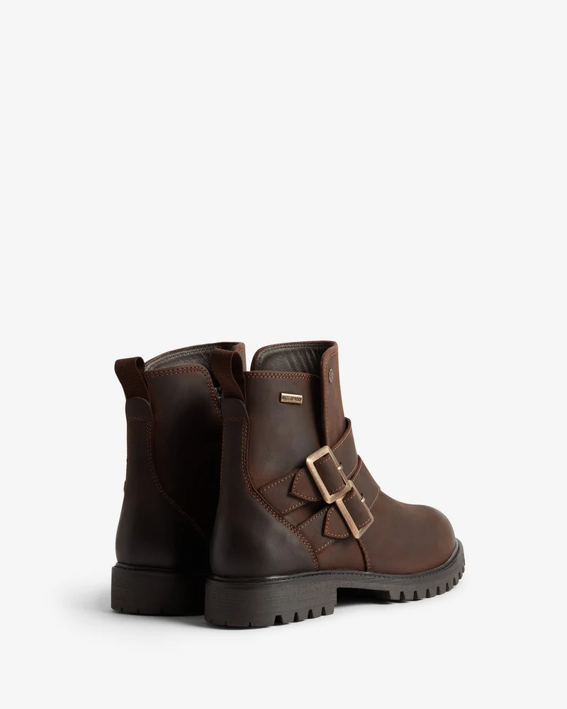 Hunter Ness Damen-Ankle-Boots | Schokoladenbraun