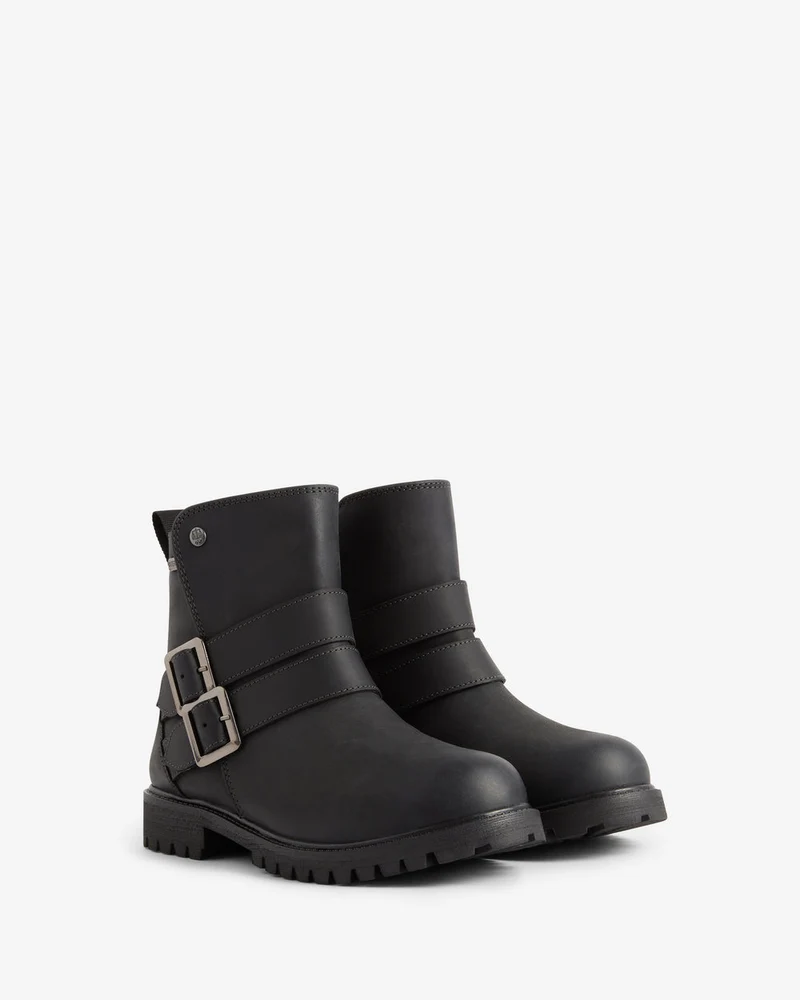 Hunter Ness Damen-Ankle-Boots | Schwarz