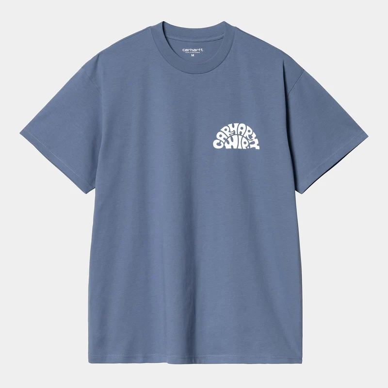 Carhartt WIP Herren Jazzy T-Shirt | Blaue Iris