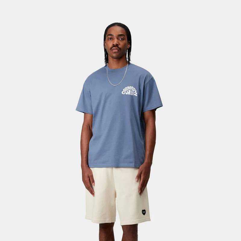 Carhartt WIP Herren Jazzy T-Shirt | Blaue Iris