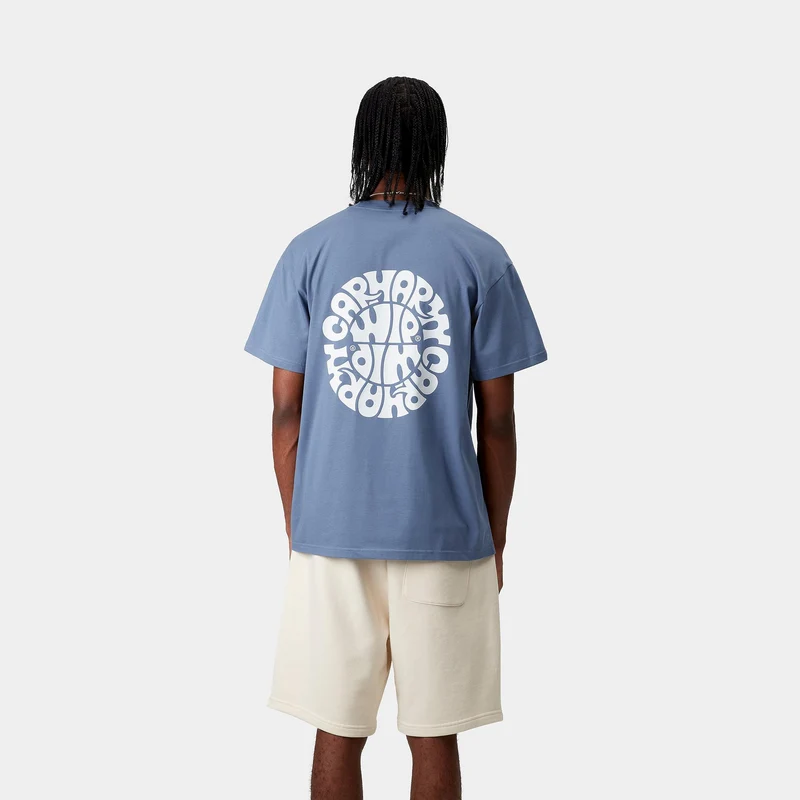 Carhartt WIP Herren Jazzy T-Shirt | Blaue Iris