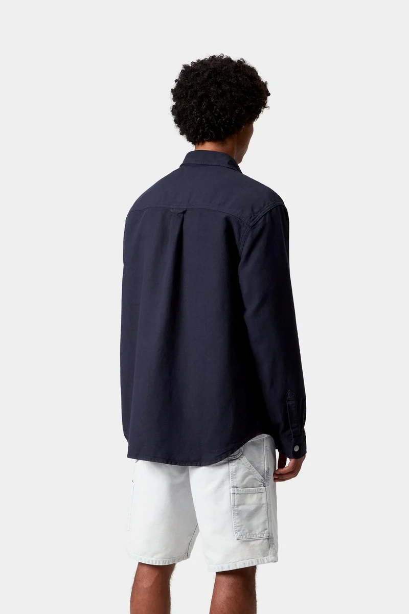 Carhartt WIP Herren Walter Hemdjacke | Dunkelblau