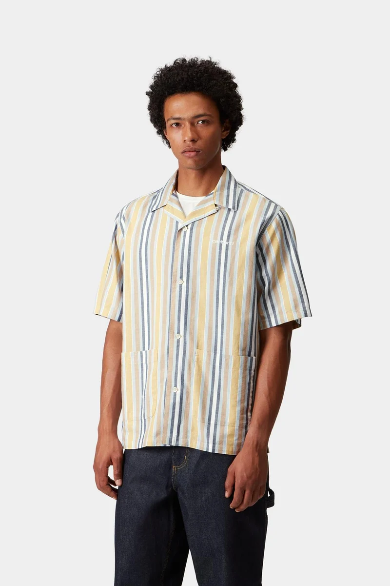 Carhartt WIP Herren Folsey Streifenhemd | Suncrest