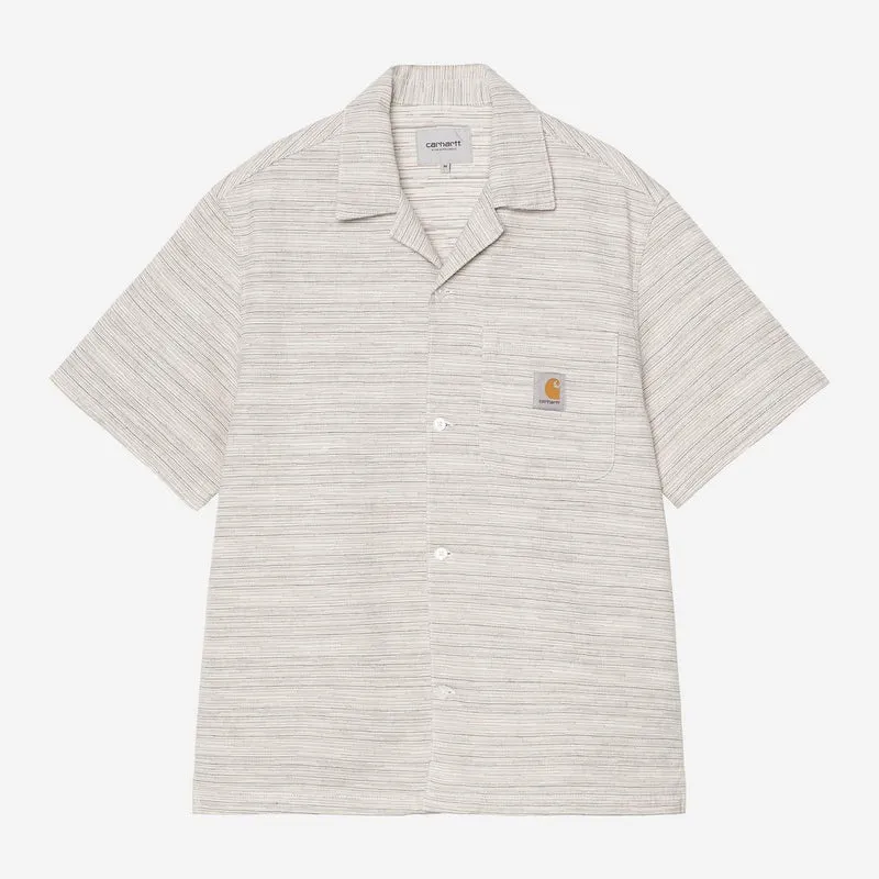 Carhartt WIP Herren Gellar Streifenhemd | Wachs