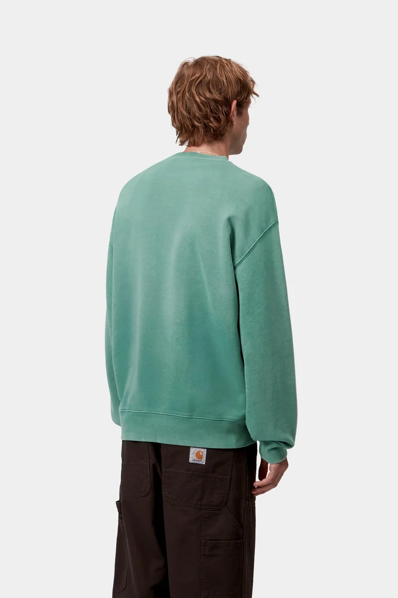 Carhartt WIP Herren Hudson Chalk Wash Sweat Top | Saguaro