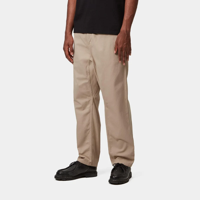 Carhartt WIP Herren Flint Moraga Twill Hose | Wandgefärbt