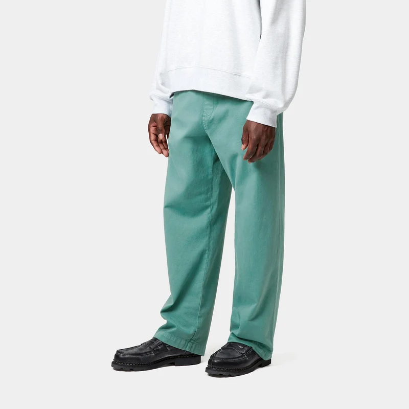 Carhartt WIP Herren Floyde Greentree Stretch Twill Hose | Saguaro Garment Dyed