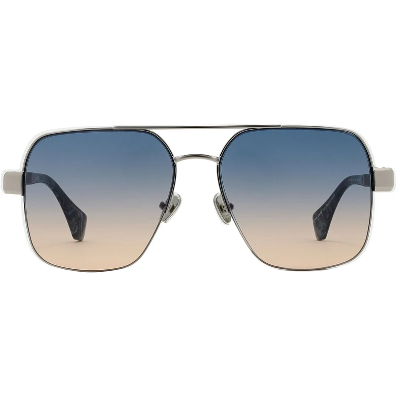 Vivienne Westwood Cowboy-Sonnenbrille | Silber