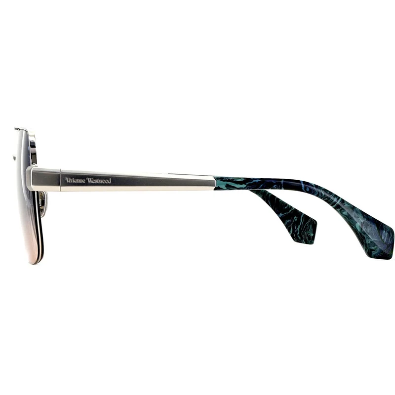 Vivienne Westwood Cowboy-Sonnenbrille | Silber