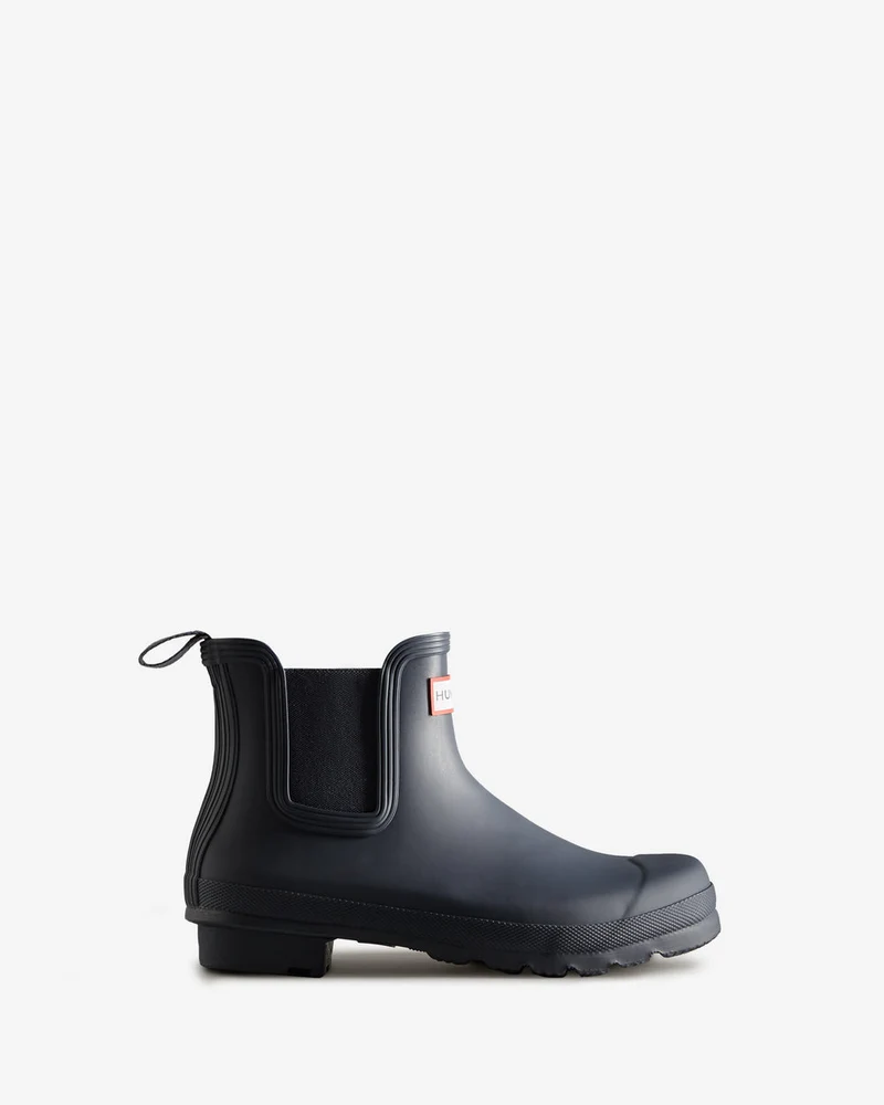 Hunter Damen Original Chelsea Stiefel | Marineblau