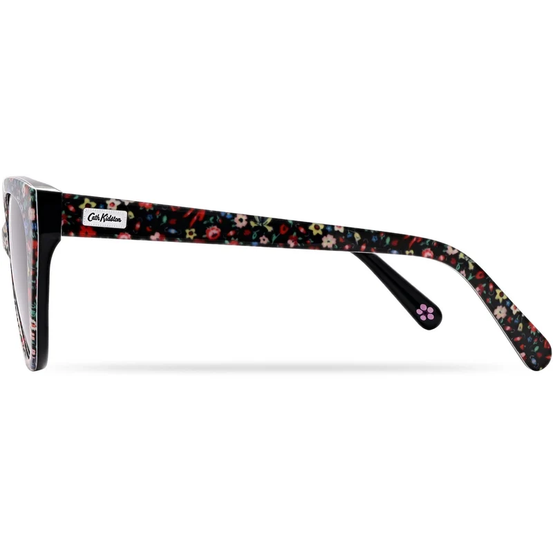 Cath Kidston Ingrid Sonnenbrille | Schwarz geblümt