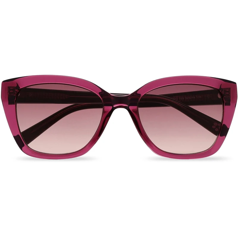 Cath Kidston Sophia Sonnenbrille | Kristall Dunkles Maulbeer