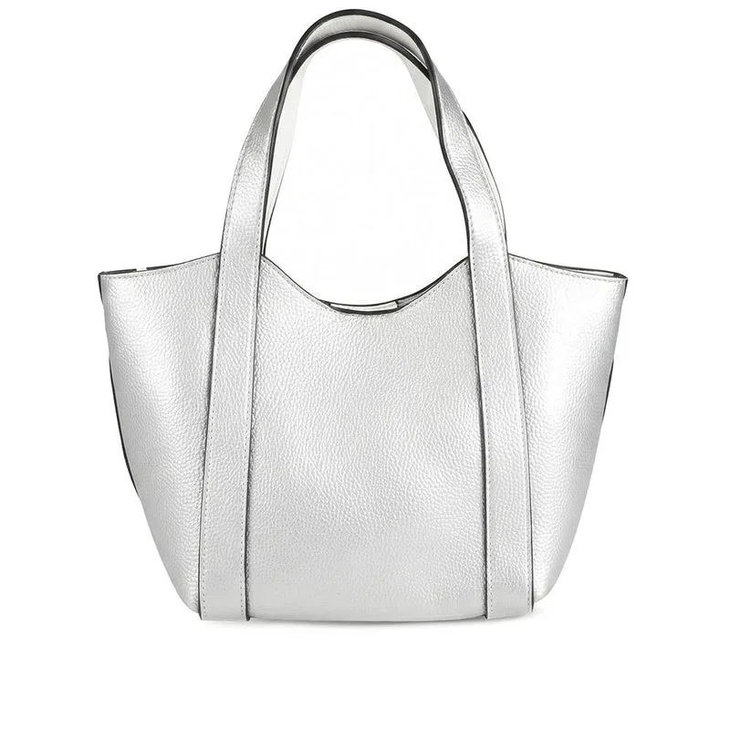 XTI Handbag With Removable Internal Zip Bag - XTI44001 / 330 465 - Silver