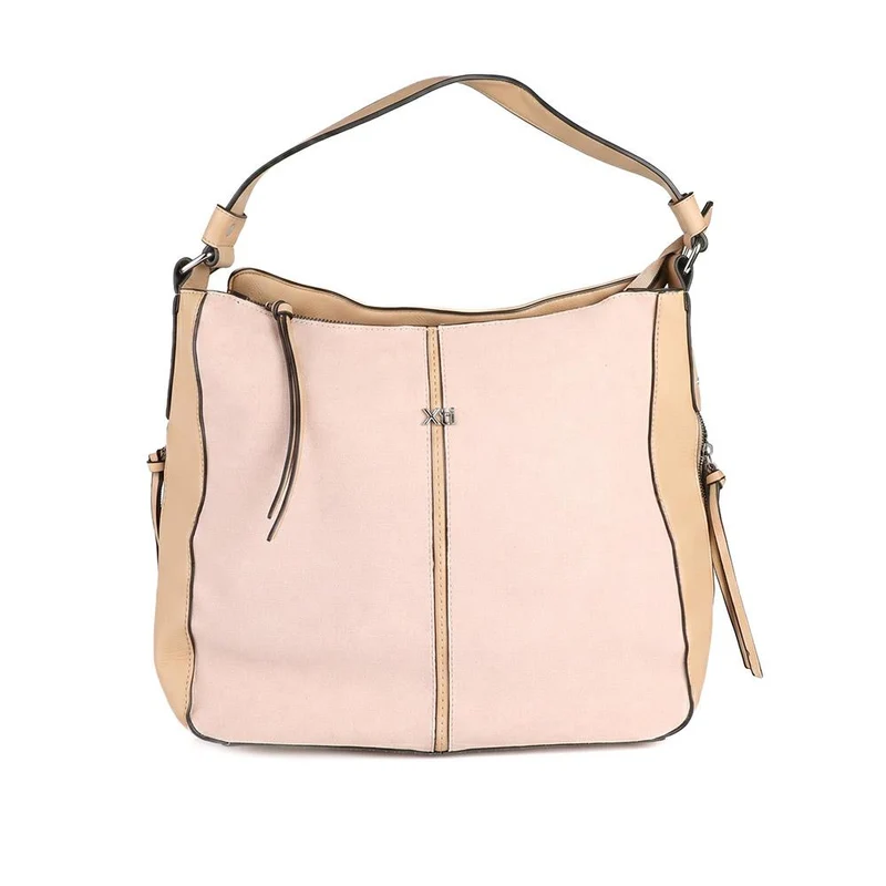 XTI Zip Close Shoulder Bag - XTI44000 / 330 464 - Nude