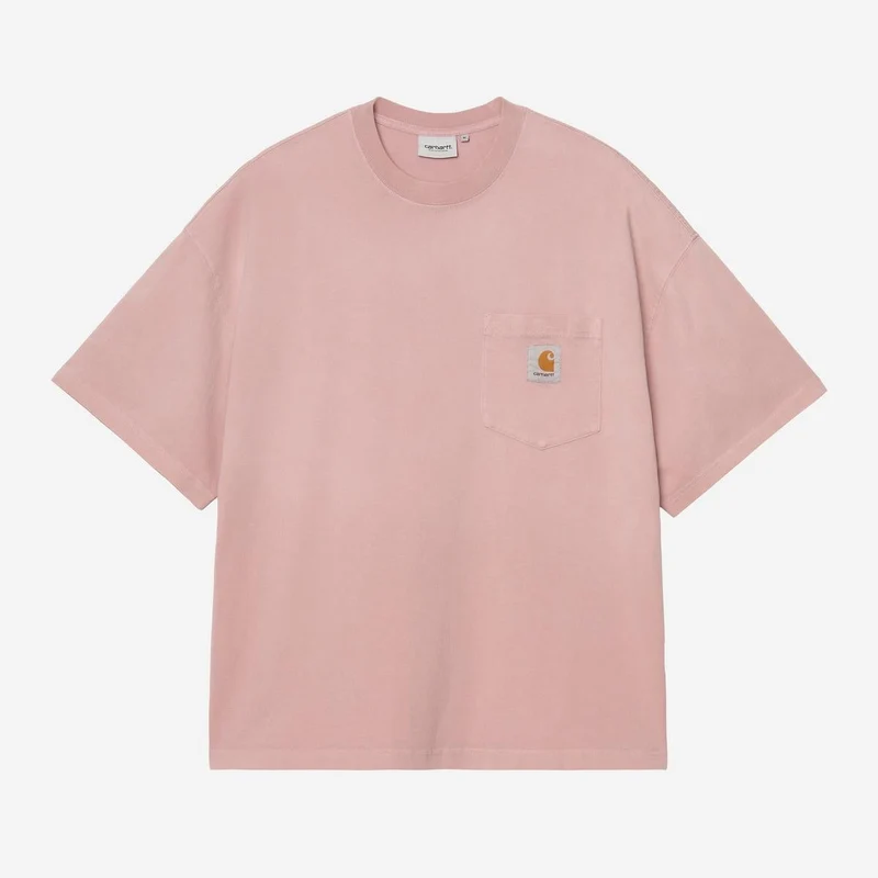 Carhartt WIP Herren Hudson Chalk Wash Pocket T-Shirt | Daphne