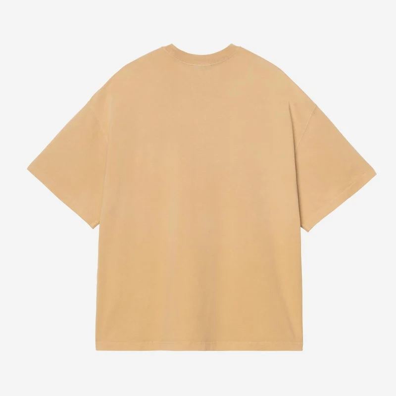 Carhartt WIP Herren Hudson Chalk Wash Pocket T-Shirt | Dusty Hamilton Brown