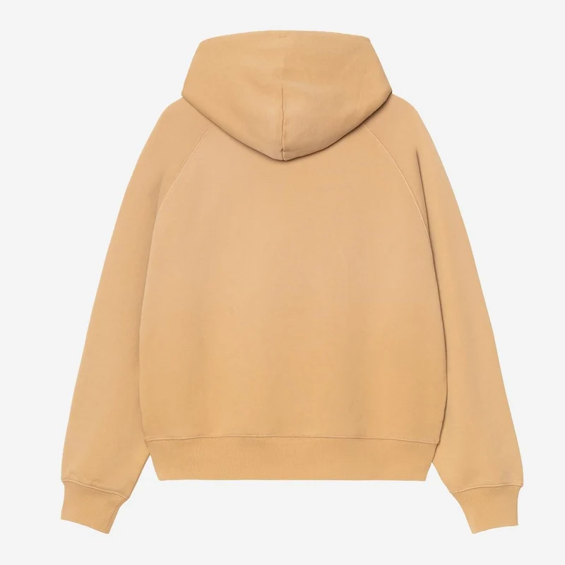 Carhartt WIP Hudson Chalk Wash Hoodie für Damen | Dusty Hamilton Brown