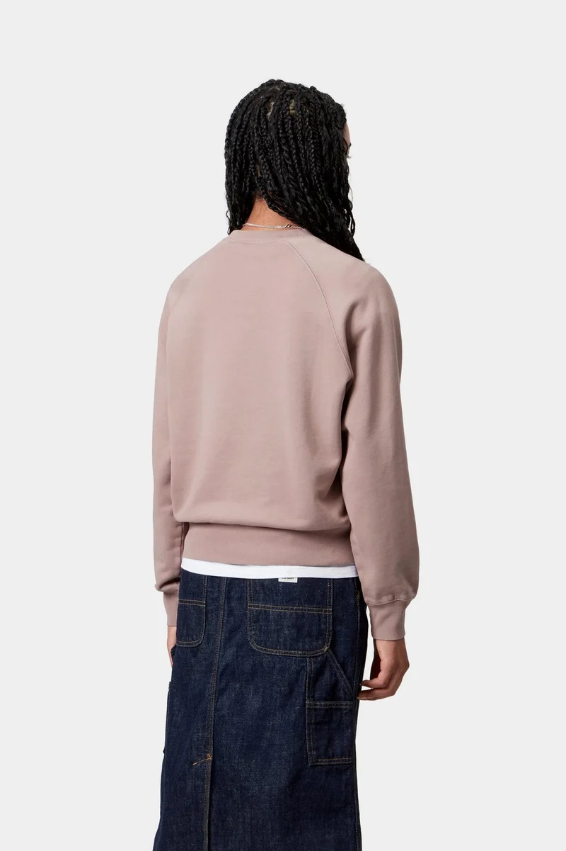Carhartt WIP Damen Hudson Chalk Wash Sweat Top | Daphne