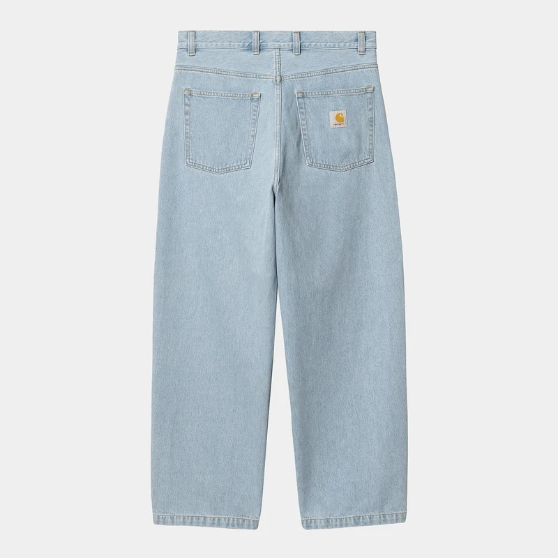 Carhartt WIP Herren Brandon Smith Jeans | Blau, Heavy Stone Bleached