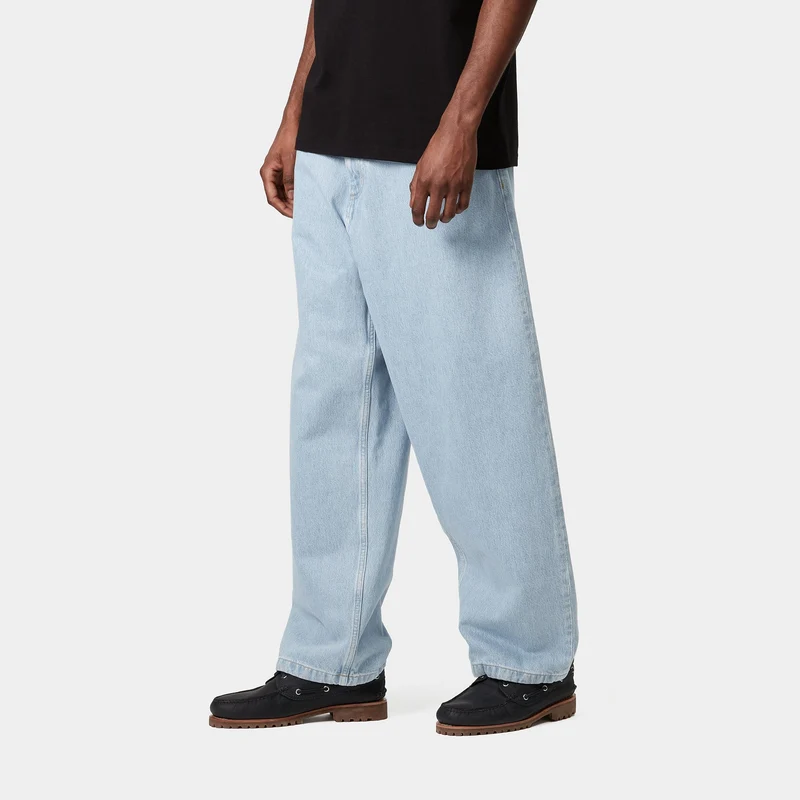 Carhartt WIP Herren Brandon Smith Jeans | Blau, Heavy Stone Bleached
