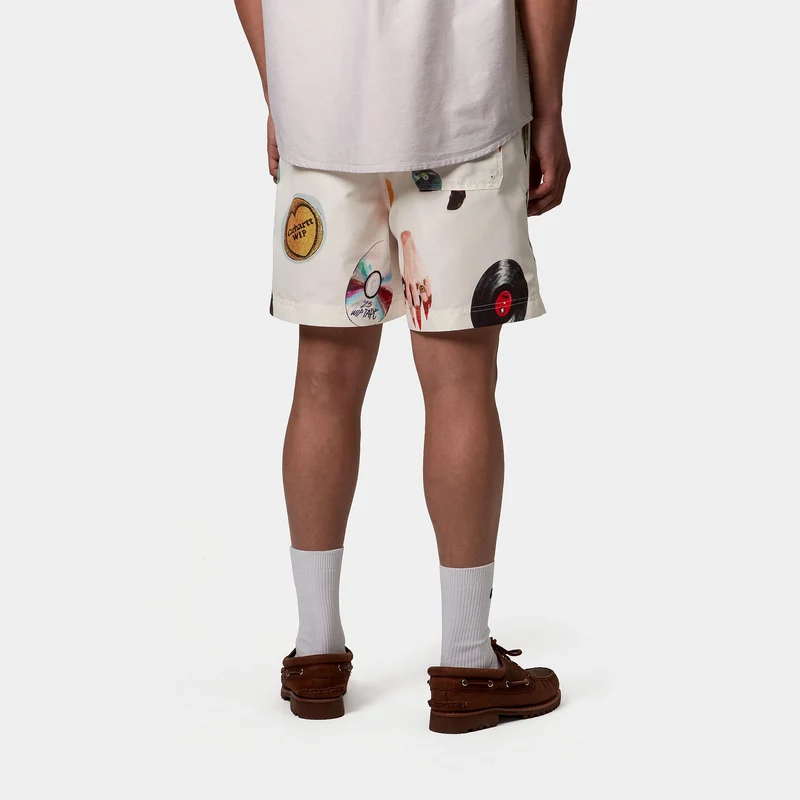 Carhartt WIP Herren Slater Badeshorts | Wax Jacob Rochester Print