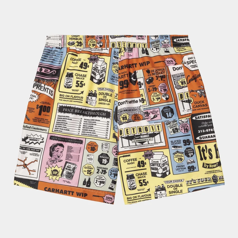 Carhartt WIP Herren Slater Badeshorts | Hue Katalogdruck