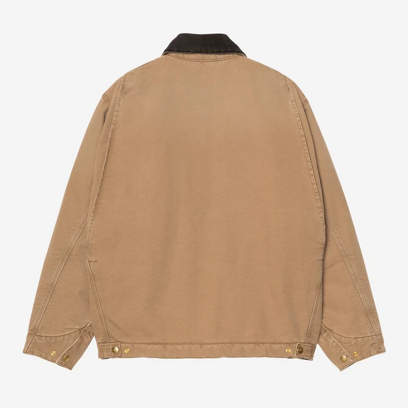 Carhartt WIP Herren OG Detroit Jacke | Hamilton Brown / Tobacco Stone Canvas