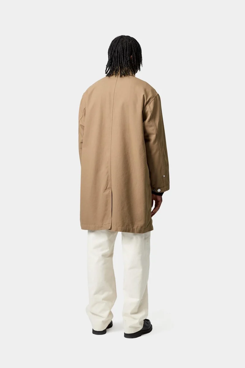 Carhartt WIP Herren Webster Manteljacke | Leder gespült