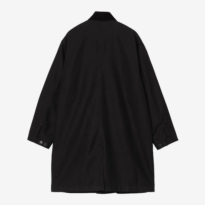 Carhartt WIP Herren Webster Manteljacke | Schwarz gespült