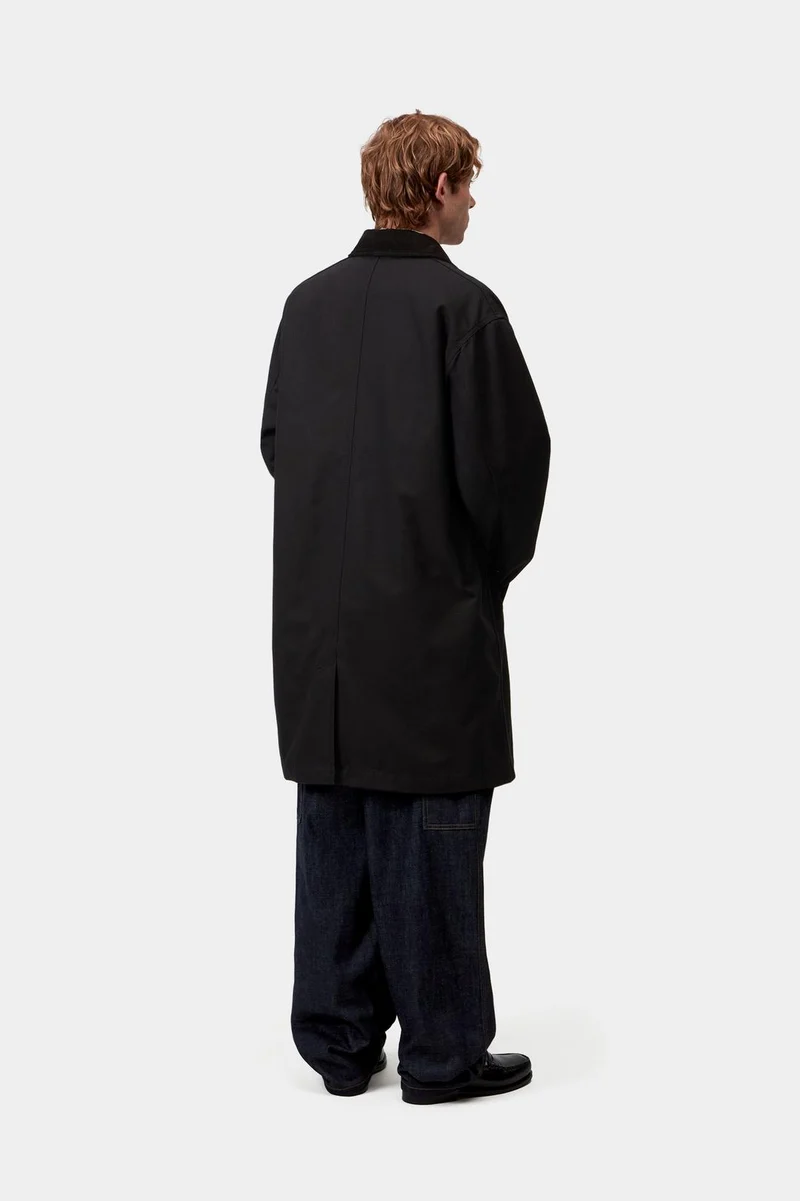 Carhartt WIP Herren Webster Manteljacke | Schwarz gespült