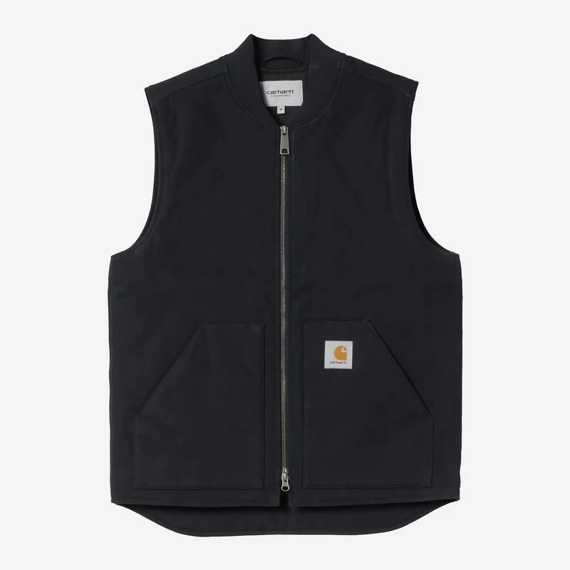 Carhartt WIP Klassische Weste für Herren | Dunkelblau