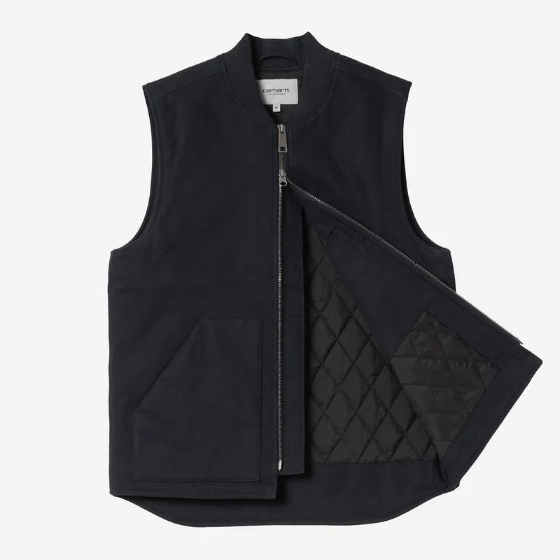 Carhartt WIP Klassische Weste für Herren | Dunkelblau