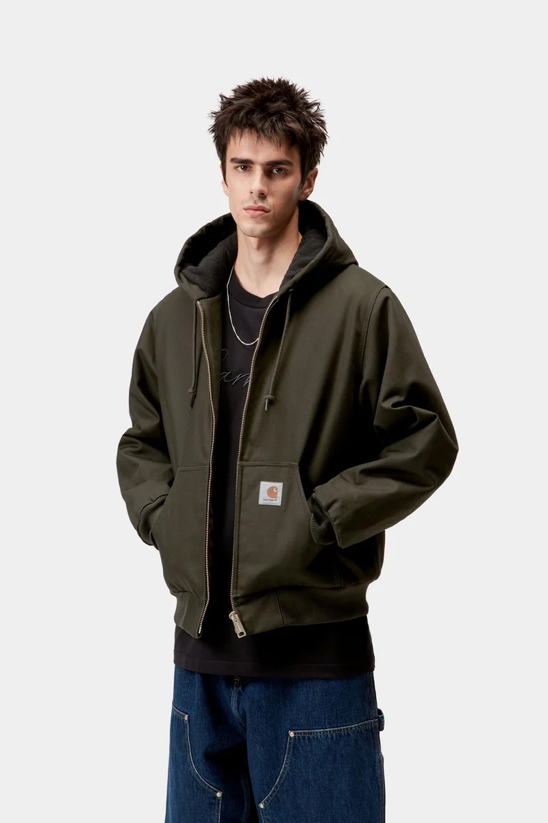 Carhartt WIP Herren Active Jacke | Olivgrün
