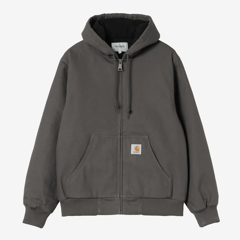 Carhartt WIP Herren Active Jacke | Graphit Rigid