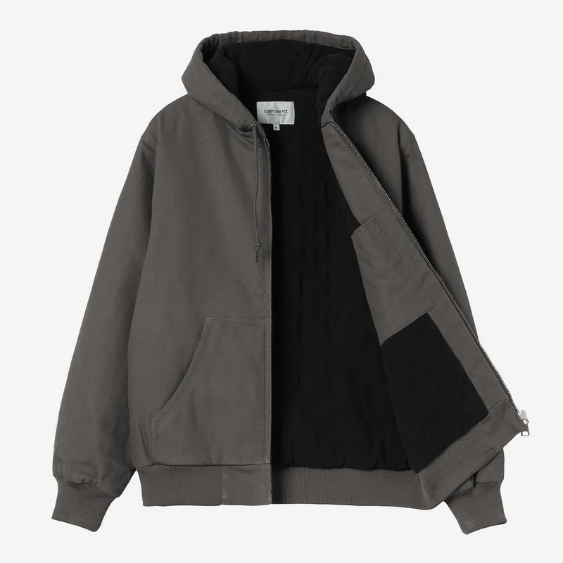 Carhartt WIP Herren Active Jacke | Graphit Rigid