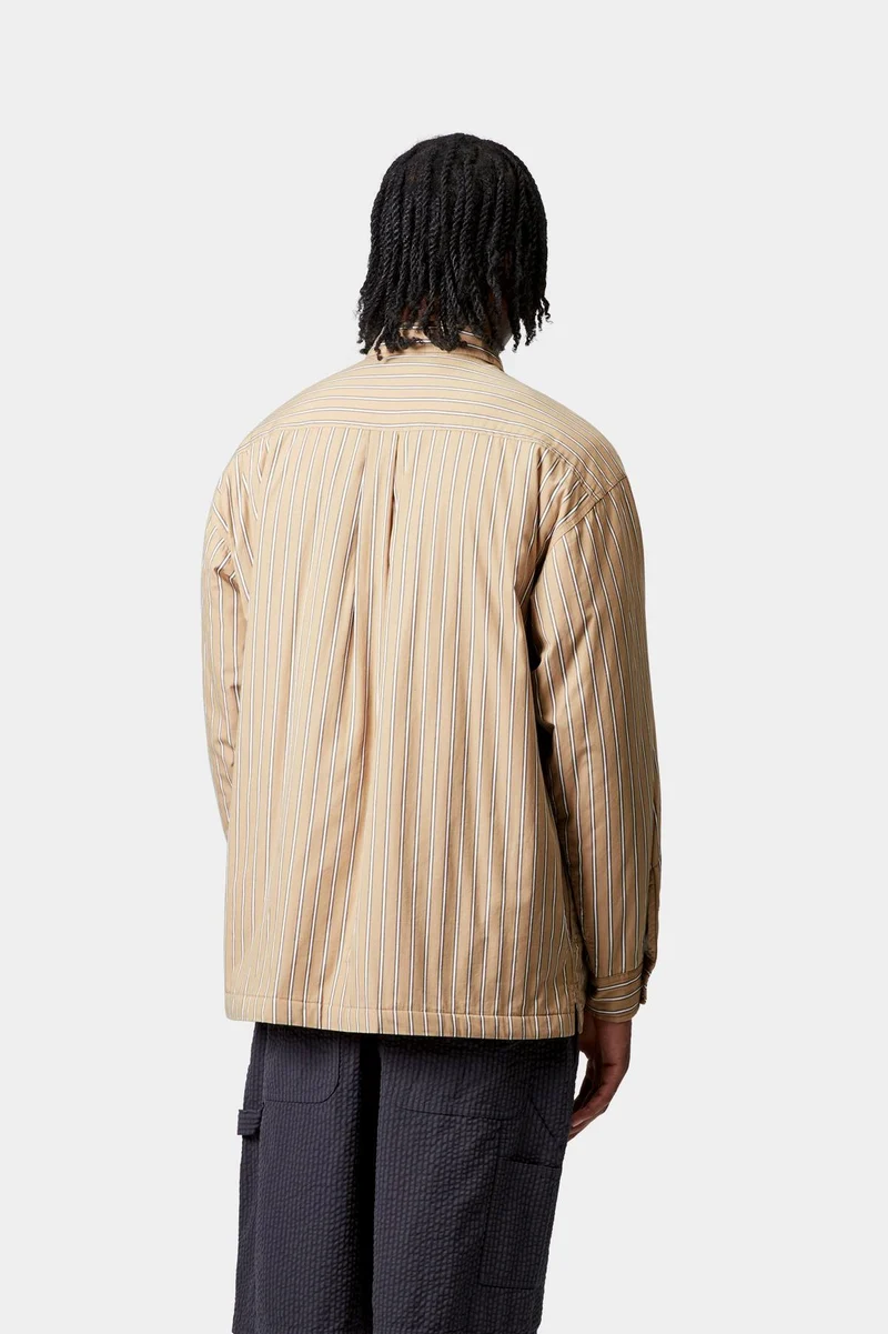 Carhartt WIP Herren Grimsby Hemdjacke | Dusty Hamilton Brown