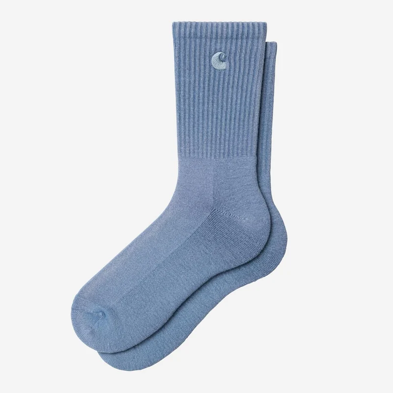 Carhartt WIP Herren Hudson Socken | Sorrent Chalk Wash