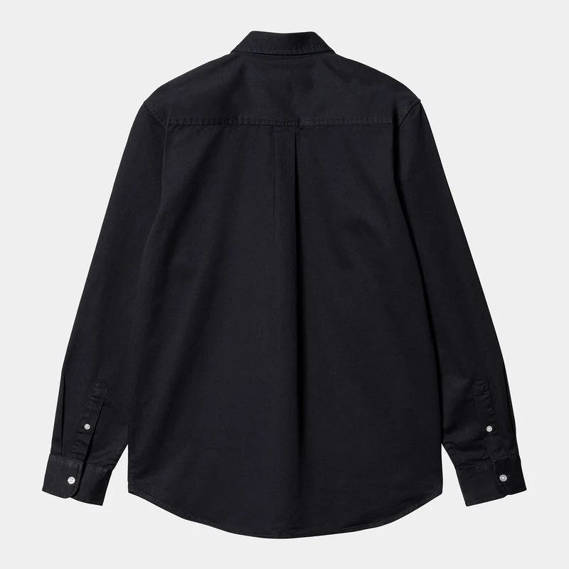 Carhartt WIP Madison Langarmhemd für Herren – Dunkelblau