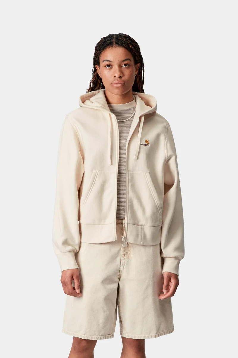 Carhartt WIP Frauen American Script Jacke | Natur