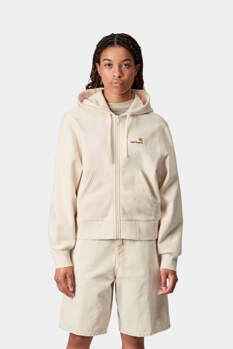 Carhartt WIP Frauen American Script Jacke | Natur