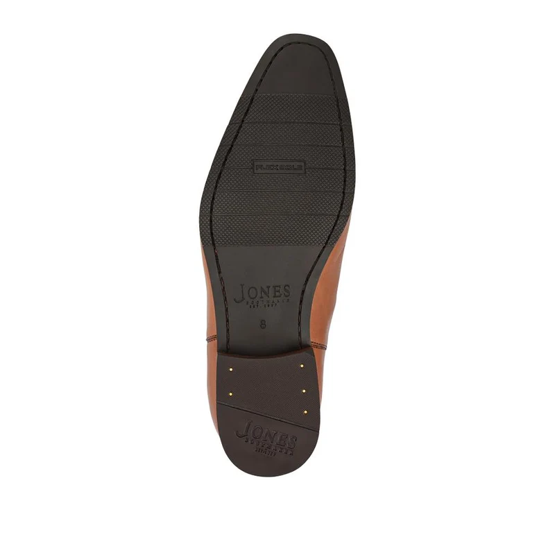 Leather Pointed-Toe Chelsea Boots - FAIRFORD / 328 630 - Tan