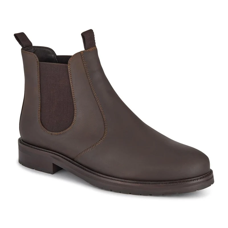 Emile Wide Fit Leather Slip-On Boots - EMILE / 327 902