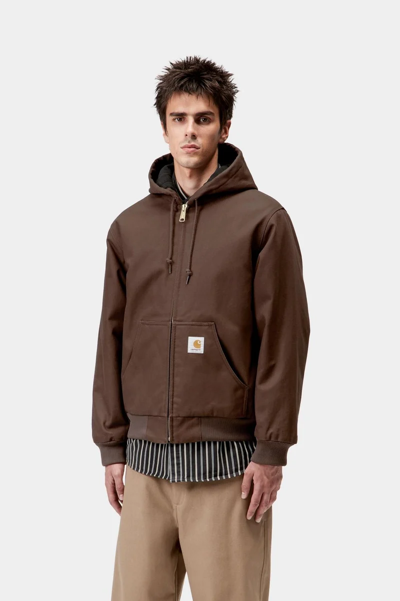 Carhartt WIP Herren Active Jacke | Tabakfarben