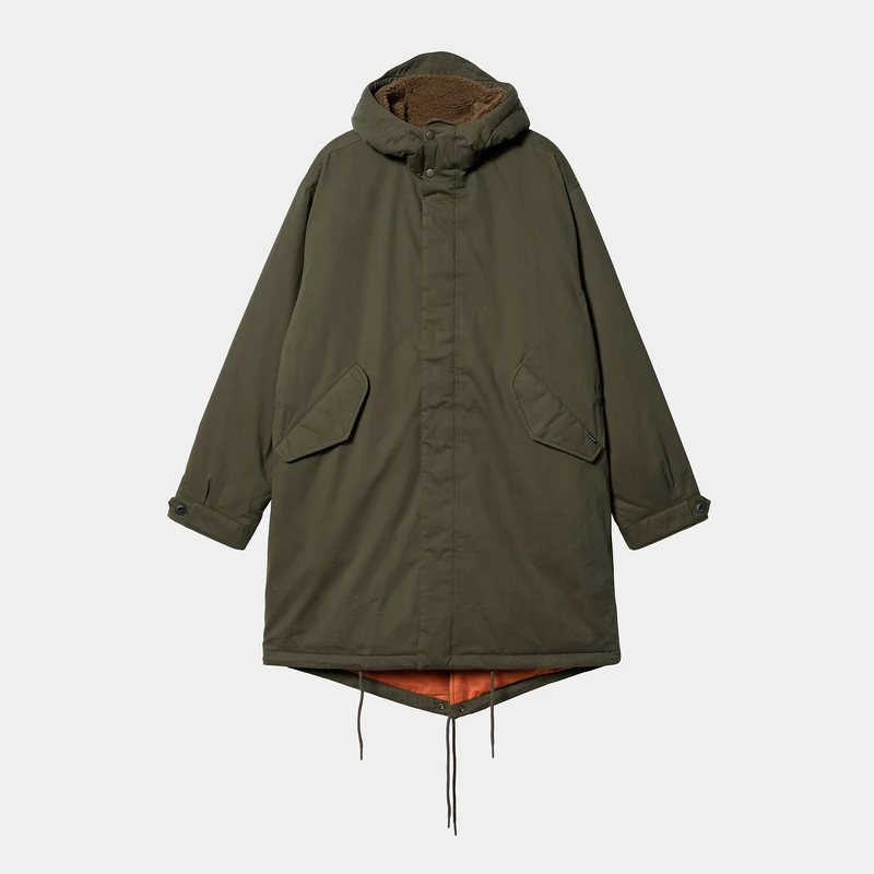 Carhartt WIP Herren Everett Parka Jacke - Zypresse